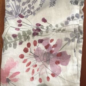 100% Linen Floral Sham